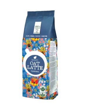 Natulatte Oat latte havermelktopping